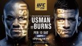 Watch UFC 258 : Usman Vs Burns 2/13/21 Full Show