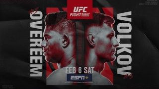 Watch UFC Fight Night Vegas 18: Overeem vs. Volkov 2/6/21 Full Show