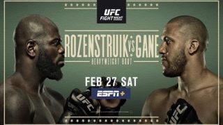 Watch UFC Fight Night Vegas 20: Rozenstruik vs. Gane 2/27/21 Full Show