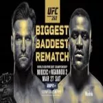 Watch UFC 260: Miocic vs. Ngannou 2 3/27/21 Live Online