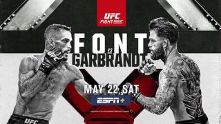 Watch UFC Fight Night Vegas 27: Font vs. Garbrandt 5/22/21 Live Online