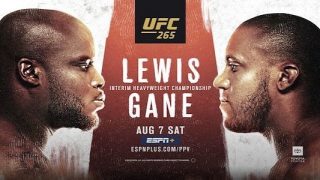 Watch UFC 265: Lewis vs. Gane 2021 8/7/21