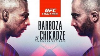 Watch UFC Fight Night Vegas 35: Barboza vs. Chikadze 8/28/21