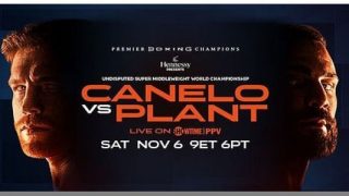 Boxing: Canelo vs Plant 11/6/2021
