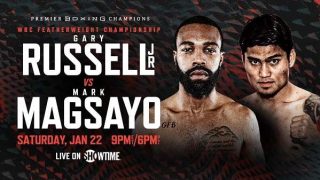 PBC – Gary Russell Jr vs Mark Magsayo PPV 1/22/2022