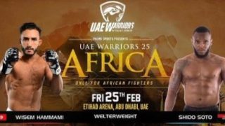 UAE Warriors 25 2/25/22-25th february 2022