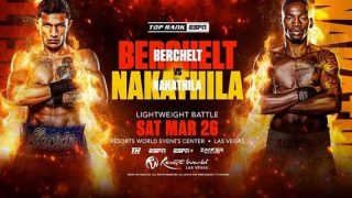 Berchelt v Nakathila 3/26/22-26th March 2022