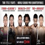 Bellator 279: Cyborg vs. Blencowe 2 4/23/22 – 23rd April 2022