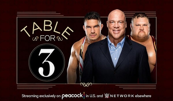 WWE Table For 3 Angle Academy