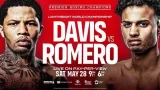 Boxing: Davis vs Romero 5/28/22 – 28th May 2022