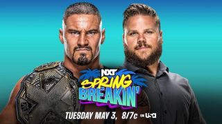WWE NXT Spring Breakin 5/3/22-3rd May 2022