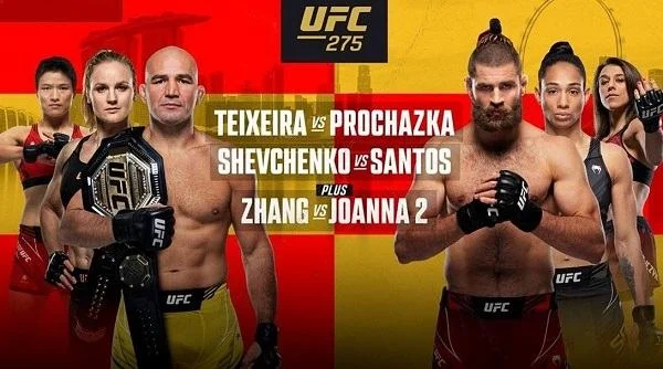 UFC 275 Teixeira vs Prochazka PPV Live Online