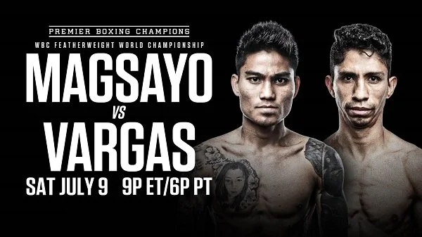 Magsayo Vs Vargas Showtime Boxing 9th July 2022