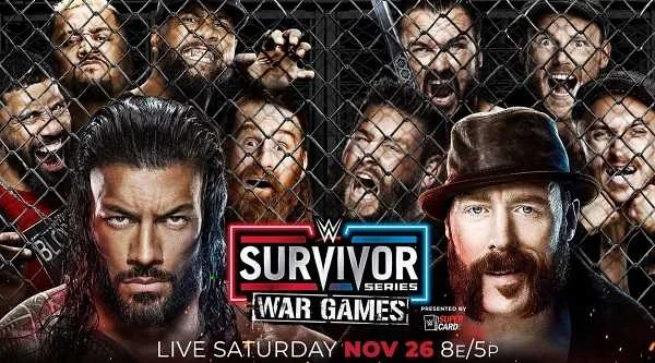 WWE Survivor Series WarGames 2022 11/26/22 – 26th November 2022