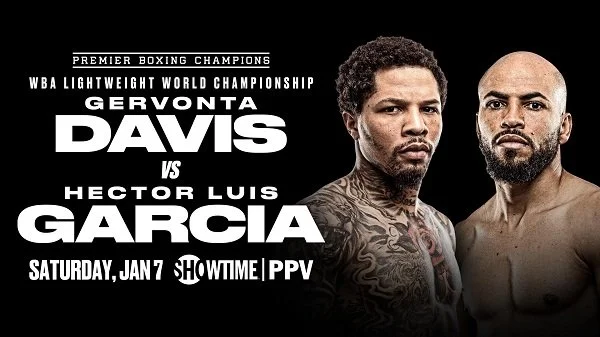 Boxing Davis Vs Garcia