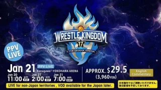 NJPW Wrestle Kingdom 17 1/21/23 PPV – 21st January 2023