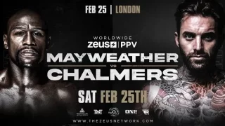 Floyd Mayweather vs Aaron Chalmers 2/25/23 – 25th February 2023