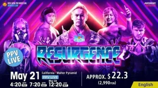 NJPW Resurgence 5/21/23 PPV – 21st May 2023