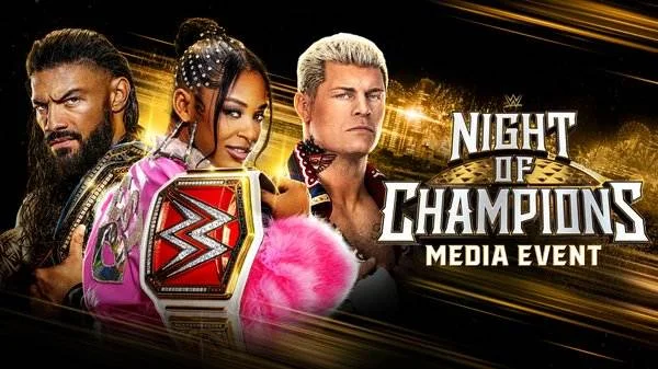 WWE Night Of Champions Press Conference 5/27/23 – 27th May 2023