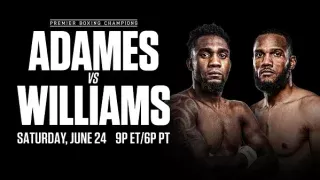 Adames Vs Williams 6/24/23 – 24th June 2023