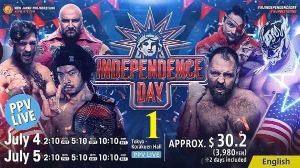 NJPW STRONG INDEPENDENCE DAY 7/4/23