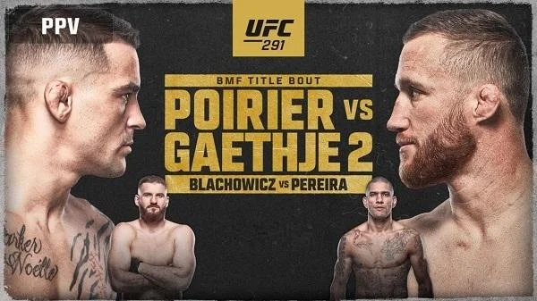 UFC 291 Poirier vs. Gaethje 2 