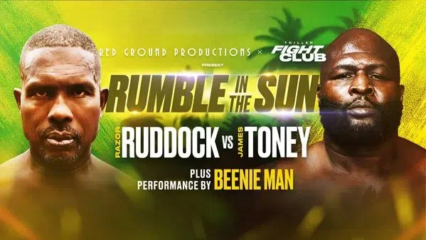 Rumble in The Sun Razor Ruddock vs James Toney 11/11/2023