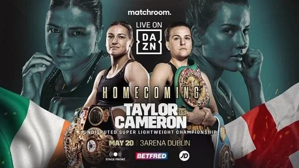 Dazn Boxing Cameron vs. Taylor II 11/25/23 