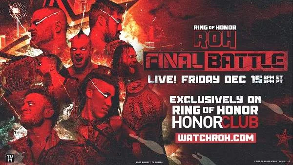 ROH Final Battle 2023 12/15/23