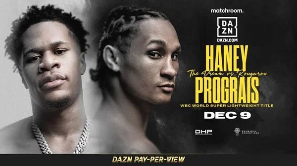Dazn Boxing PPV Prograis Vs Haney 12/9/23
