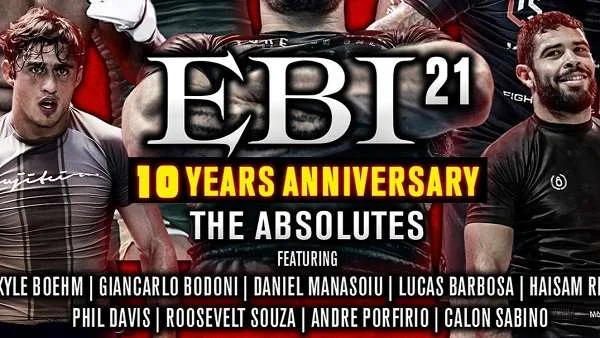 Eddie Bravo Invitational 21 10 Year Anniversary 6/1/24
