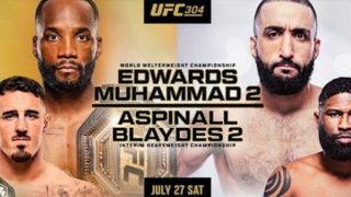 UFC 304 Edwards vs. Muhammad 2 PPV Pay Per View 7/27/24 – 27th July 2024 Thumbnail