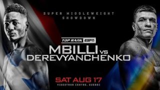 Mbilli vs Derevyanchenko 8/17/24 – 17th August 2024 Thumbnail