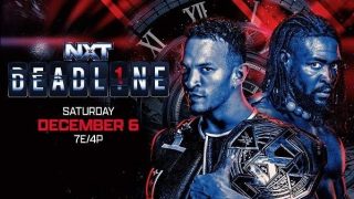 WWE NxT DeadLine 12/06/25 – 6th December 2025