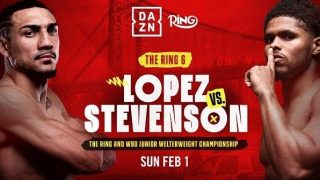 Lopez vs Stevenson 1/31/26 – 31st January 2026