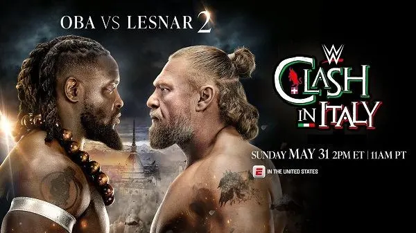 WWE Clash In Italy PPV 5/31/26