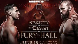 Tommy Fury vs Hall PPV 6/13/26 – 13th June 2026