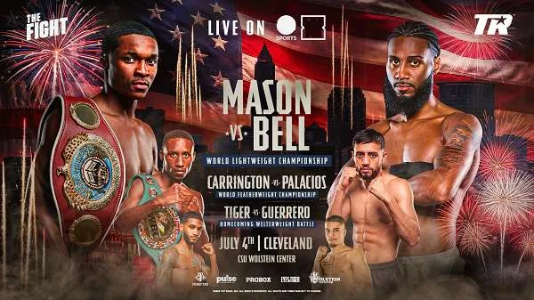 Ringside Boxing Mason vs Bell 7/4/26