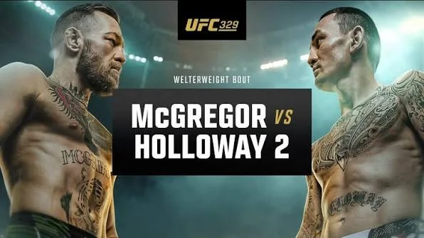 UFC 329 McGregor vs. Holloway 2 PPV Pay Per View 7/11/26